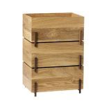 Aufbewahrungsbox aus Holz - STACK von Kristina Dam