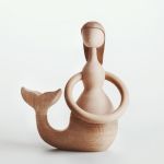 MERMAID von architectmade - Meerjungfrau Nixe aus Holz im dänischen Design