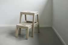 2-stufige Design-Trittleiter DANIA aus Holz von Skagerak 2-stufige Design-Trittleiter DANIA aus Holz von Skagerak