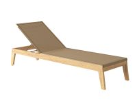 Die Relaxliege NOAH LOUNGER von Traditional Teak überzeugt ästhetisch und funktional auf ganzer Linie, Form und Funktion gehen Hand in HAnd Traditional Teak NOAH LOUNGER - Relaxliege aus Teak Holz