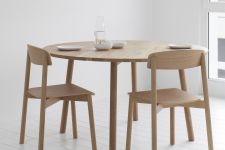 Runder Tisch aus Eiche - PROFILE TABLE ROUND von Stattmann