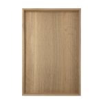 Rechteckiges Format 32 x 48 cm des Holz Tabletts aus Eiche von Raumgestalt Holztablett aus Eichenholz rechteckig groß - Tabletts aus Eiche von Raumgestalt