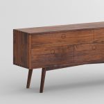 AMBIO von vitamin design Massivholz Sideboard in Amerikanischer Nussbaum