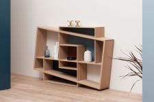 Moderne Konsole ISBOA aus Holz in Eiche von Drugeot Manufacture Moderne Konnsole aus Holz in Eiche - ISBOA von Drugeot Manufacture