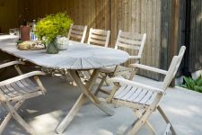 Gartentisch aus Teak ausziehbar SELANDIA TABLE von Skagerak