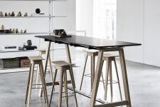 Eleganter Tresenhocker HC1 aus Eichenholz mit 80 cm Sitzhöhe von Andersen Furniture Eleganter Tresenhocker aus Holz in Eiche mit 80 cm Sitzhöhe - HC1 von Andersen Furniture