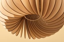 Schneid VOLUM - Holz Pendelleuchte im Detail