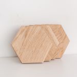 Hochwertige Holz Untersetzer HEXAGON COASTERS im 4er-Set von Rio Lindo HEXAGON COASTERS von Rio Lindo - 4er-Set Holz Untersetzer für Gläser