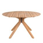 CARMEN TABLE von Traditional Teak - Gartentisch aus Teak in rund 