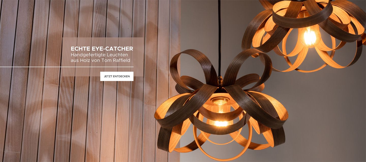 Tom-Raffield - Designer-Lampen und Leuchten aus Holz