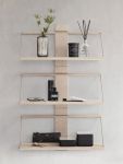 Elegantes Wandregal WOOD WALL SHELF zur stilvollen Aufbewahrung von Wohnaccessiores in der großen Variante (60x25xH32) Wandregal aus Holz von Andersen Furniture - WOOD WALL SHELF