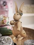 Die RABBIT Hasenfigur von Kay Bojesen als praktische Schmuckablage für Ringe RABBIT Hasenfigur von Kay Bojesen als Schmuckablage für Ringe