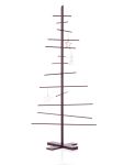 Minimalistischer Weihnachtsbaum FILIGRANTREE (L) von by Wirth - Abbildung in Buche aubergine lackiert Design Weihnachtsbaum in Buche aubergine lackiert - FILIGRANTREE (L) von by Wirth