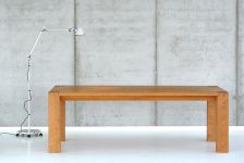 massiver Esstisch in Kernbuche geölt TAURUS von vitamin design