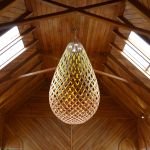 KOURA von David Trubridge - Design Pendelleuchte aus Holz in Bambus
