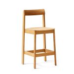 BLUEPRINT BAR CHAIR von FORM & REFINE - Barstuhl aus Holz mit Lehne