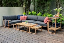 Outdoor Loungetisch MAXIMA SIDE AND COFFEE TABLE von Traditional Teak