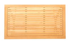 Ansicht von oben - Moderner Klapptisch ALEXIA mit den Maßen 130x74cm Ansicht von oben - Moderner Klapptisch ALEXIA von Traditional Teak 130x74cm
