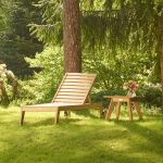 LUNA LOUNGER von Traditional Teak Gartenliege Teak