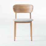 Esszimmerstuhl aus Holz in Eiche mit Polster - JANU DINING CHAIR von Insan