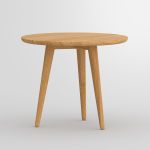 runder Couchtisch Massivholz in Eiche geölt - AMBIO ROUND von vitamin design