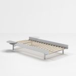 90 cm Bett aus Edelstahl - BED von MOEBE