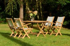 Klapptisch aus Teakholz - SOFIA FOLDING TABLE von Traditional Teak