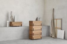 stapelbare Aufbewahrungskisten aus Holz - STACK STORAGE BOX von Kristina Dam