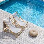 FIAM Jan Kurtz - Liegestuhl aus Holz in Esche klappbar