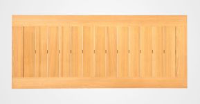 Draufsicht vom Esstisch GRACE von Traditional Teak Draufsicht vom Esstisch GRACE von Traditional Teak