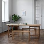 grosser Design Esstisch aus Eiche - RECTANGULAR TABLE von Moebe