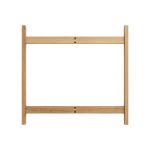 Design Esstisch aus Eiche, Einzelteil Beine - RECTANGULAR TABLE von Moebe