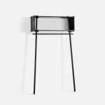 Design Kleiderständer aus Holz in Eiche schwarz (112 cm) - TÖJBOX von WOUD