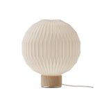 runde Design Tischleuchte mit Lampenschirm aus Papier Model 375 Small von LE KLINT