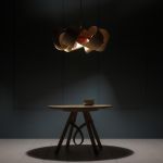 Ausgefallene Hängeleuchte DRIFT PENDANT aus Holzfurnier von Tom Raffield für stimmungsvolles Licht DRIFT PENDANT von Tom Raffield - ausgefallene Hängeleuchte aus Holz für stimmungsvolles Licht