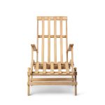 Carl Hansen and Son BM5565 Teak Deck Chair extended Deck Chair aus Teakholz 