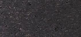 Kork, schwarz lackiert