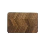 Die Frühstücksbretter ARC BUTTERBOARD von Andersen Furniture sind 18 x 12 x 1,5 cm groß Hochwertige Frühstücksbretter aus Akazie ARC BUTTERBOARD von Andersen Furniture