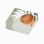 Geschenkidee runde Holzschale aus Esche - NIYA WOODEN BOWL von Rio Lindo