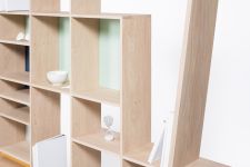 Großes Wand- und Bücherregal FRISCO - modern im Design, von Drugeot Manufacture