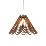 Tom Raffield - QUILL Pendelleuchte aus Eiche