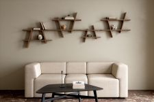 Modernes Wandregal aus Holz in Esche A-SHELF von Andersen Furniture