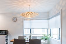 Wohnzimmer- und Deko-Lampe FLAX von David Trubridge