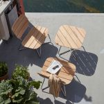 LILIUM LOUNGE von Skagerak- Loungemöbel-Set aus Edelstahl und Teak