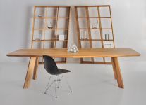 Design Esstisch in Eiche geölt RHOMBI von vitamin design