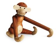 Charmante, bewegliche Deko-Figur als Holzaffe von Kay Bojesen Bewegliche Deko-Figur als Holzaffe von Kay Bojesen