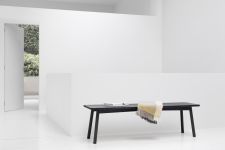 PROFILE BENCH wahlweise 160 oder 220 cm lang - Massivholz Design Sitzbank von STATTMANN Massivholz Design Sitzbank - PROFILE BENCH wahlweise 160 oder 220 cm lang von STATTMANN