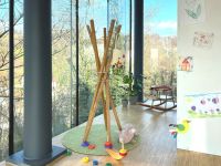 keilbach - MARY-FOR-KIDS Garderobenständer aus Holz für Kinder