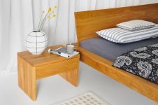 Bett Massivholz in Eiche geölt TAURUS von vitamin design