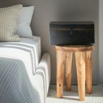 ELEPHANT von Jan Kurtz - massiver Hocker oder Beistelltisch aus Teakholz